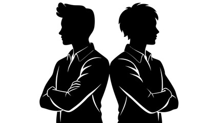 silhouette of a person