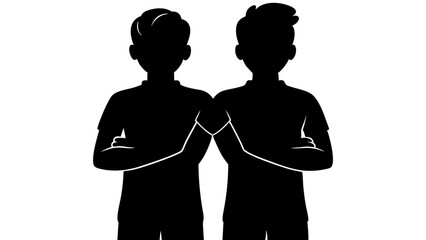 silhouette of a person