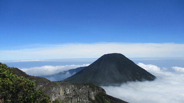 gede pangrango mountain,west java,indonesia