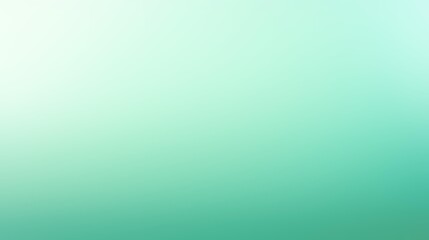 Mint Green Color Gradient Background with Subtle Shading and Refreshing Green Hues