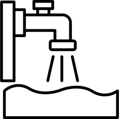 Water Distribution Icon