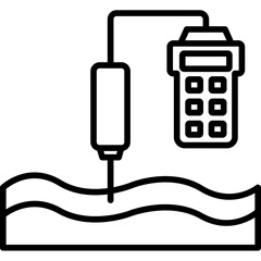Water Monitoring Icon