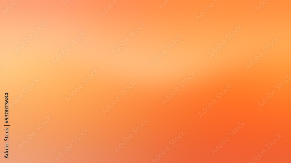 Poster apricot color gradient background with soft transitions and warm, inviting tones