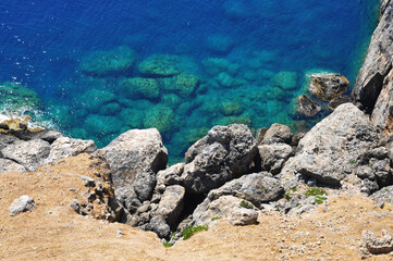 rocks over the bay, Rhodes