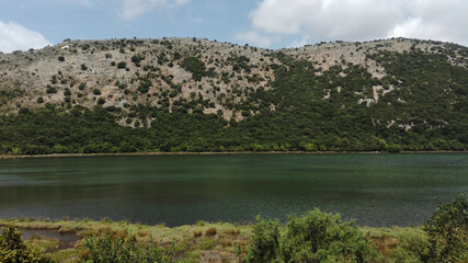 panorama of mountains in Albania