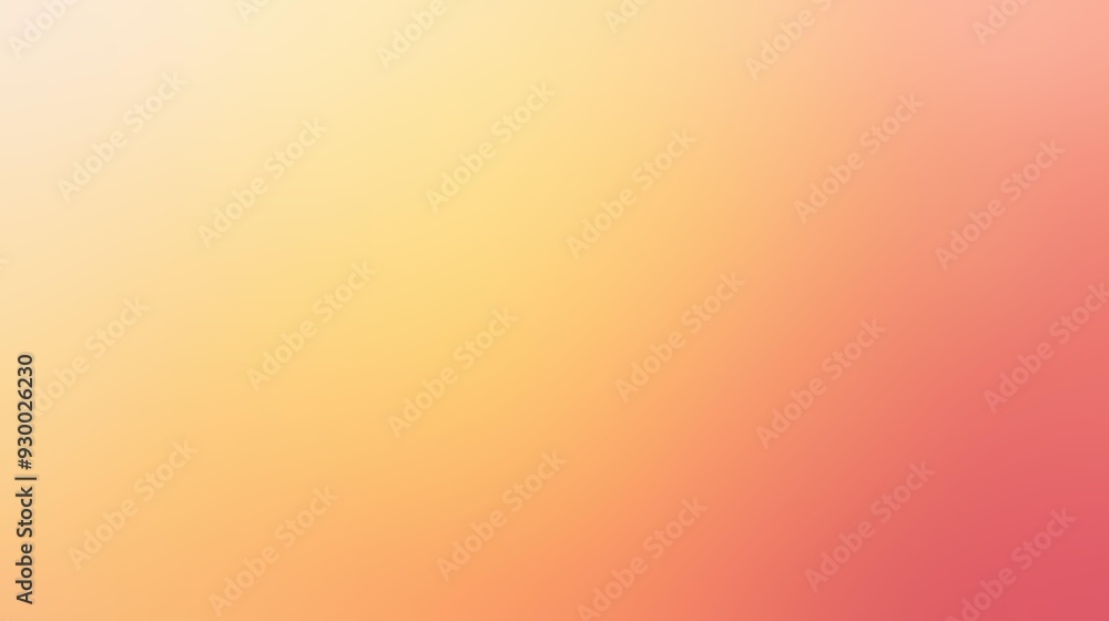 Poster peach color gradient background with warm, soft transitions and delicate hues