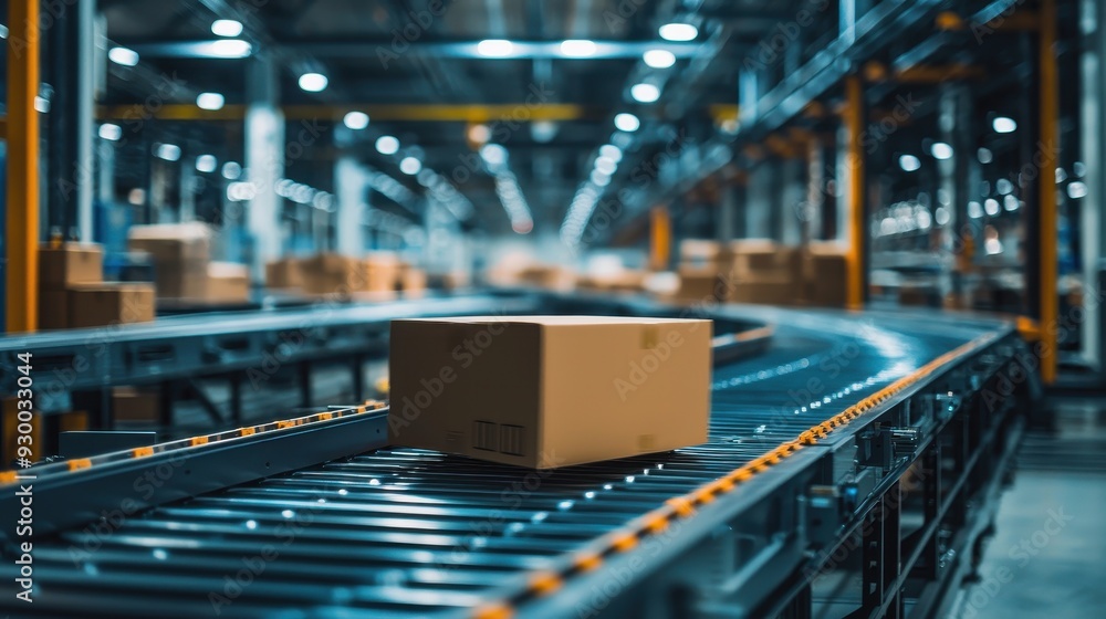 Poster automated sorting and packaging systems for efficient order processing in online