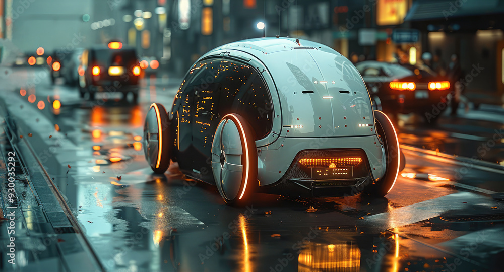 Poster a driver of a high-tech autonomous vehicle is secretly assigned to transport a critical package acro