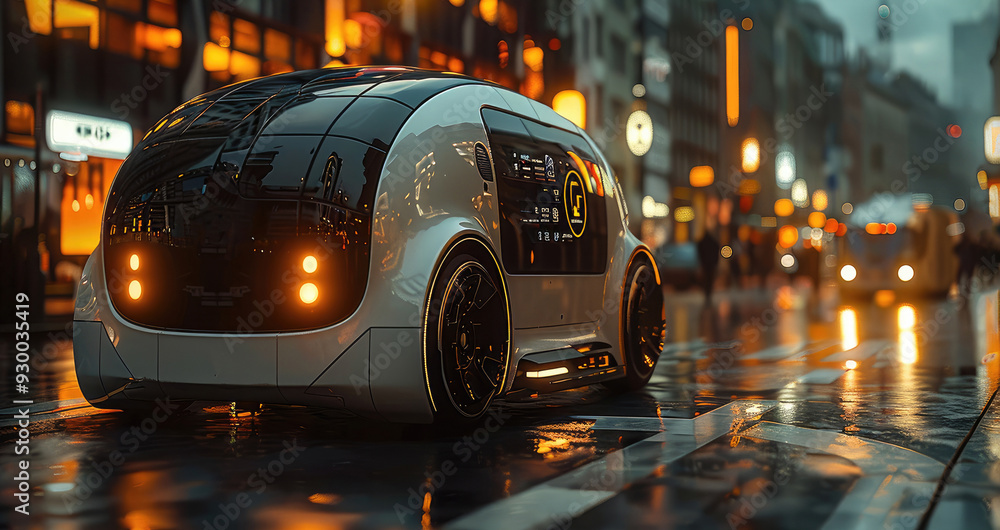 Poster a driver of a high-tech autonomous vehicle is secretly assigned to transport a critical package acro