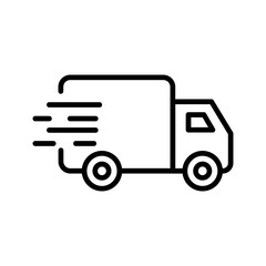 Delivery Truck Vector Icon