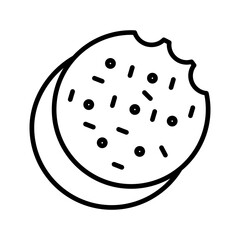 Baking Cookies Vector Icon