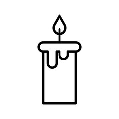 Candle Vector Icon