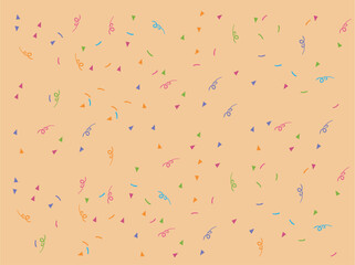 Confetti texture