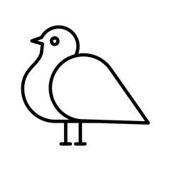 Bird Vector Icon