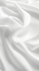 Obraz premium A white fabric with a wave pattern