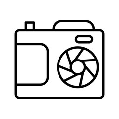 Camera Lenses Vector Icon