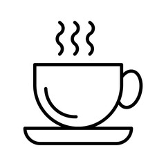 Hot Coffee Vector Icon