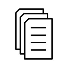 News Archive Vector Icon