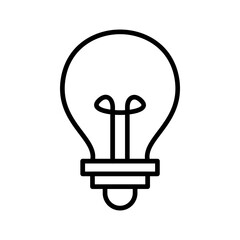 Light Bulb Vector Icon