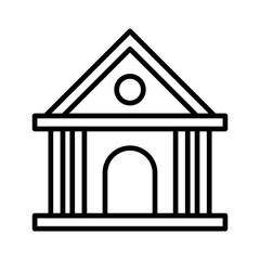 Bank Vector Icon