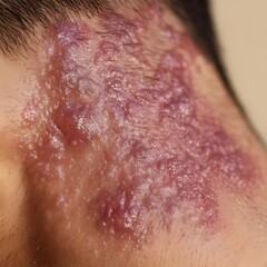Fototapeta premium skin burn