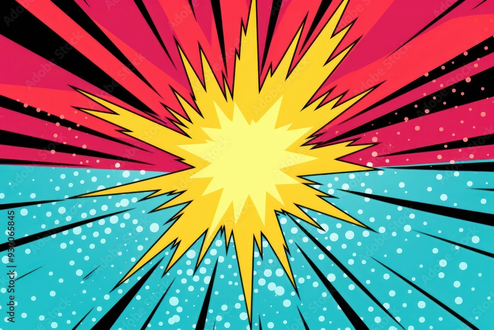 Poster starburst background backgrounds pattern illuminated.
