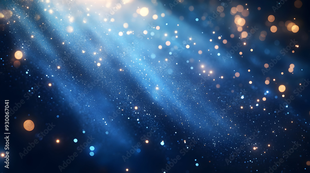 Poster a mesmerizing scene of shimmering light rays and bokeh effects, creating an ethereal atmosphere perf