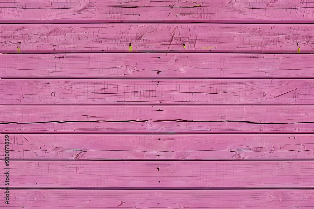 Wall mural pink horizontal wooden background