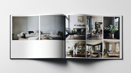 Modern Interior Design Photo Book Featuring Stylish Living Room Ideas and Elegant Home Decor