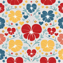 3D Paper Flower AI Art - Neon blue green pink orange