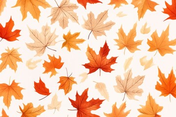 Maple leaf pattern plant tree.