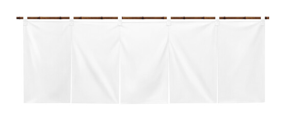 のれん イラスト リアル 暖簾 © akaomayo