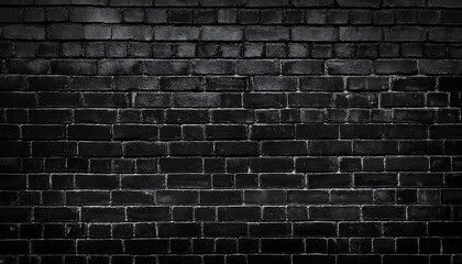 the dark side black brick wall background