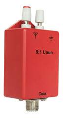 Connection for a single line antenna to coax