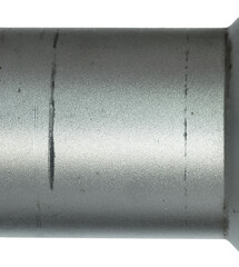 Main tube on a rifle optic sight with scarring