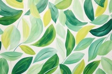 Green leaves shape backgrounds abstract pattern.