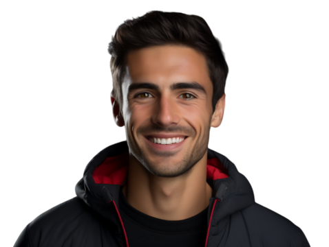 High-Resolution PNG Cutout Featuring a High School Male Student in Casual Attire, Perfect for School Publications, Websites, and Promotional Content.