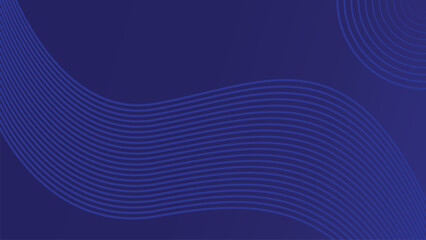 Abstract glowing wave lines on gradient background. Dynamic modern wavy pattern design. Modern Futuristic technology concept flowing wavy thin lines.