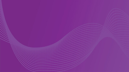 Abstract glowing wave lines on gradient background. Dynamic modern wavy pattern design. Modern Futuristic technology concept flowing wavy thin lines.