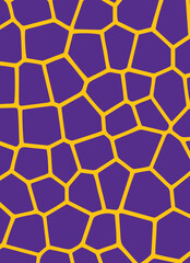 Voronoi diagram geometric tile texture, background, stone texture, print fabric vector mosaic patterns. Irregular cells background pattern. 2D Geometric shapes.