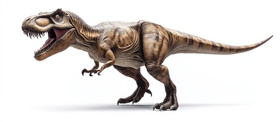 Tyrannosaurus Rex in Profile, a Realistic Depiction
