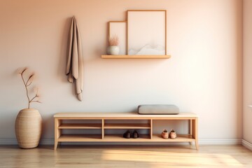 Furniture table wood architecture.