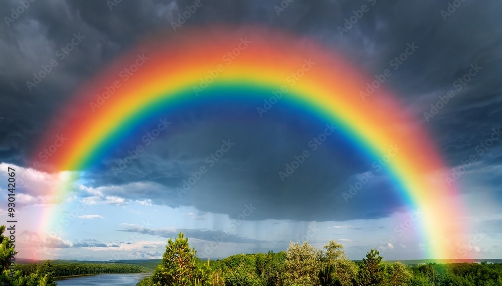 Poster rainbow photo overlays rainbow clipart rainy day rainbow photoshop overlays