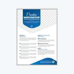Corporate business flyer brochure design corporate identity template