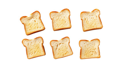 Bread slices_Transparent background PNG 