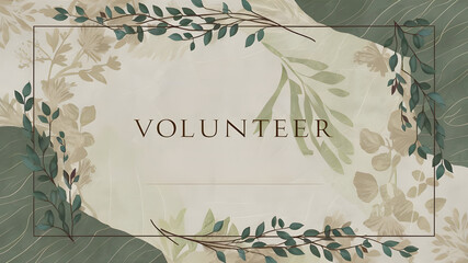 Volunteer certificate