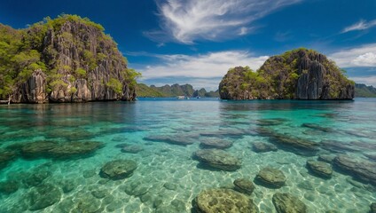 Fototapeta premium Coron's Paradise