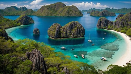 Obraz premium Coron's Paradise