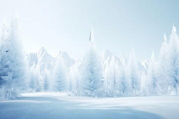 Naklejka premium Ice backgrounds landscape panoramic.