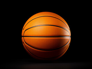 Basketball isolated on a white background